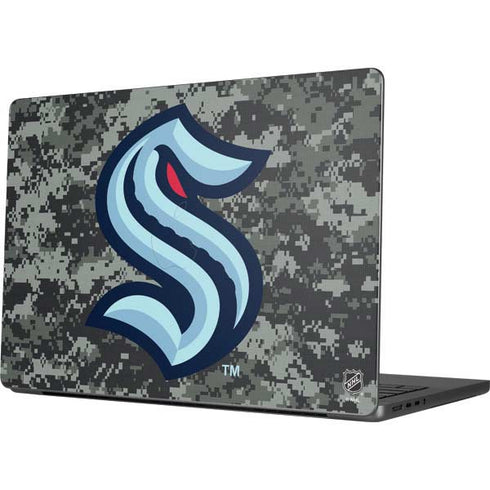 NHL Seattle Kraken Camo Apple MacBook Pro 14-inch Skin