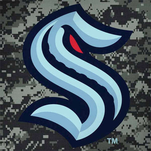 NHL Seattle Kraken Camo MacBook Skins