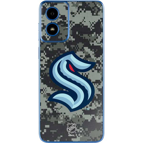 NHL Seattle Kraken Camo Moto G Play 4G (2024) Skin