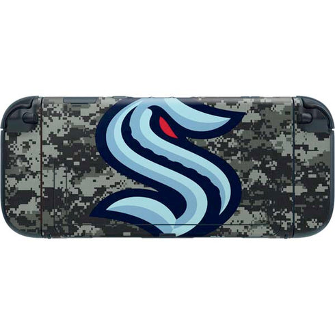 NHL Seattle Kraken Camo Nintendo Switch 2 (2025) with Joy-Con Skin