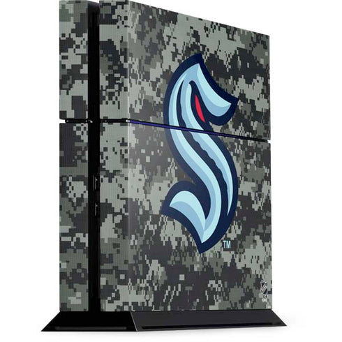 NHL Seattle Kraken Camo PlayStation PS4 Skins