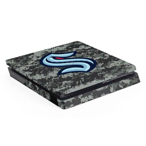 NHL Seattle Kraken Camo PlayStation PS4 Skins