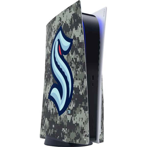 NHL Seattle Kraken Camo PlayStation PS5 Skins