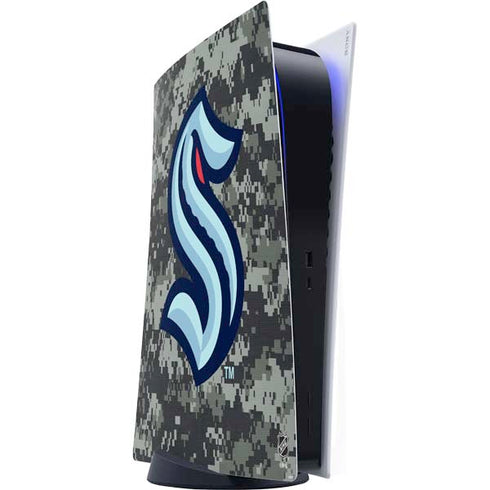 NHL Seattle Kraken Camo PlayStation PS5 Skins