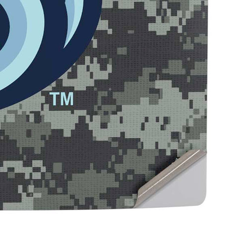 NHL Seattle Kraken Camo PS5 Pro Disk Console Skin