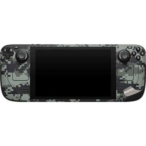 NHL Seattle Kraken Camo Steam Deck Handheld Gaming Computer Skin