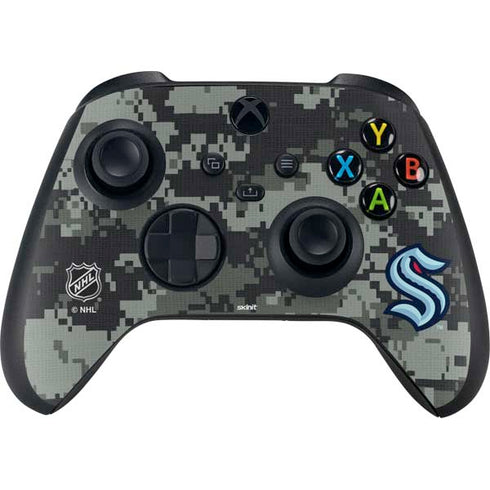 NHL Seattle Kraken Camo XBox Series X Digital Edition Bundle Skin