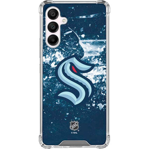 NHL Seattle Kraken Frozen Galaxy A16 5G Clear Case
