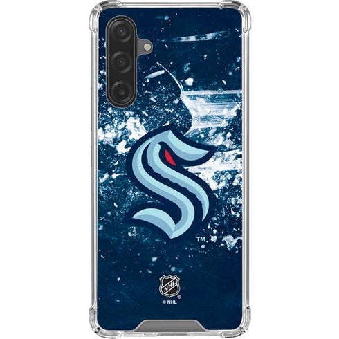 NHL Seattle Kraken Frozen Galaxy A17 Clear Case
