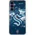 NHL Seattle Kraken Frozen Galaxy A55 5G Clear Case