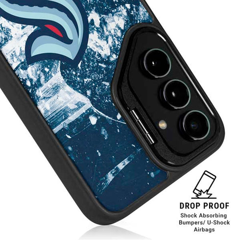 NHL Seattle Kraken Frozen Galaxy S24 FE Kickstand Case