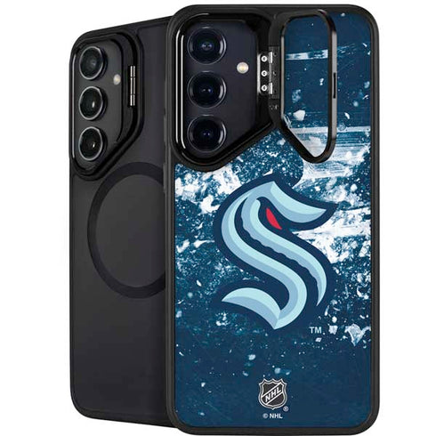 NHL Seattle Kraken Frozen Galaxy S25 Kickstand Case