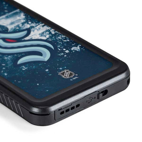 NHL Seattle Kraken Frozen Galaxy S24 Plus Waterproof Case