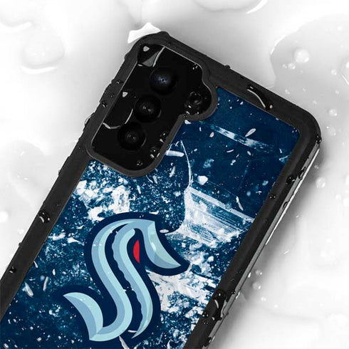 NHL Seattle Kraken Frozen Galaxy S24 Plus Waterproof Case