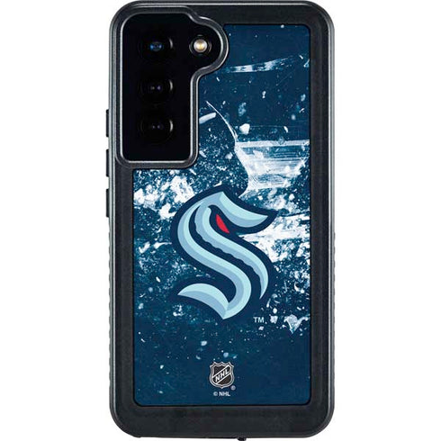NHL Seattle Kraken Frozen Galaxy S24 Waterproof Case