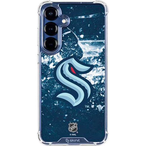 NHL Seattle Kraken Frozen Galaxy S25 Clear Case