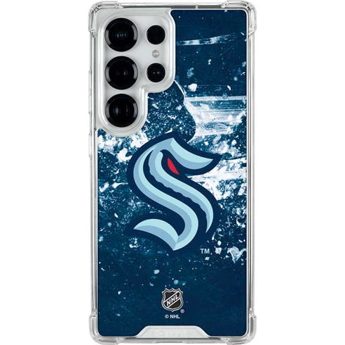 NHL Seattle Kraken Frozen Galaxy S26 Ultra Clear Case