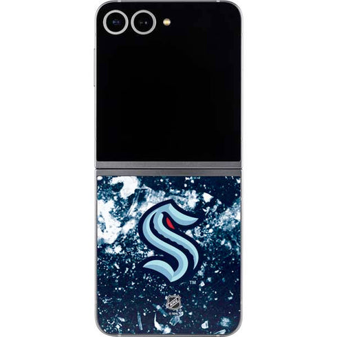 NHL Seattle Kraken Frozen Galaxy Z Flip6 Skin