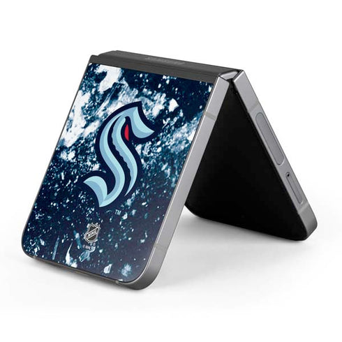 NHL Seattle Kraken Frozen Galaxy Z Flip6 Skin