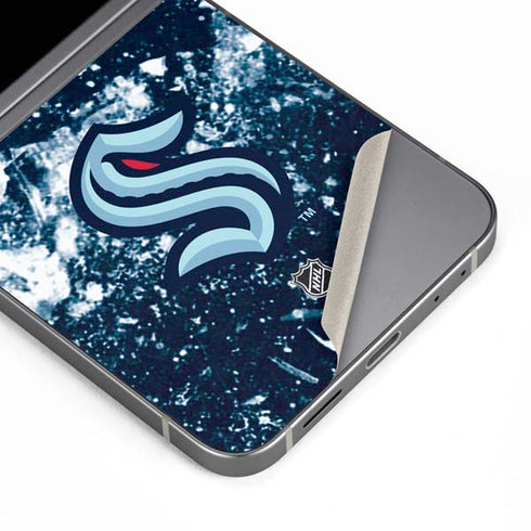 NHL Seattle Kraken Frozen Galaxy Z Flip6 Skin