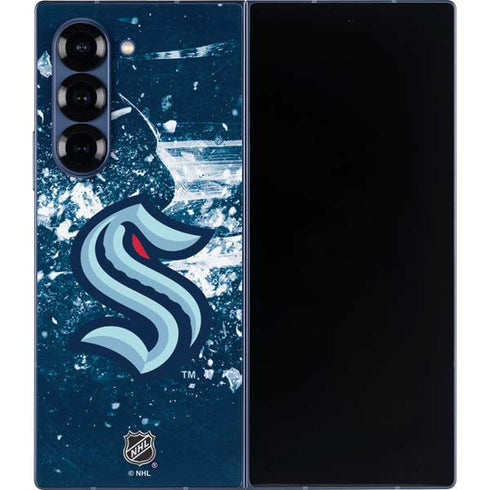 NHL Seattle Kraken Frozen Galaxy Z Fold6 Skin