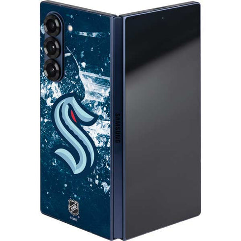 NHL Seattle Kraken Frozen Galaxy Z Fold6 Skin