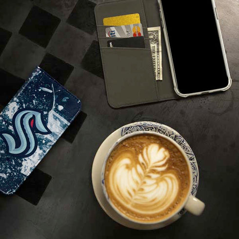 NHL Seattle Kraken Frozen iPhone 15 Pro Folio Case