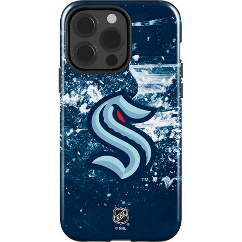 NHL Seattle Kraken Frozen iPhone 15 Pro Impact Case