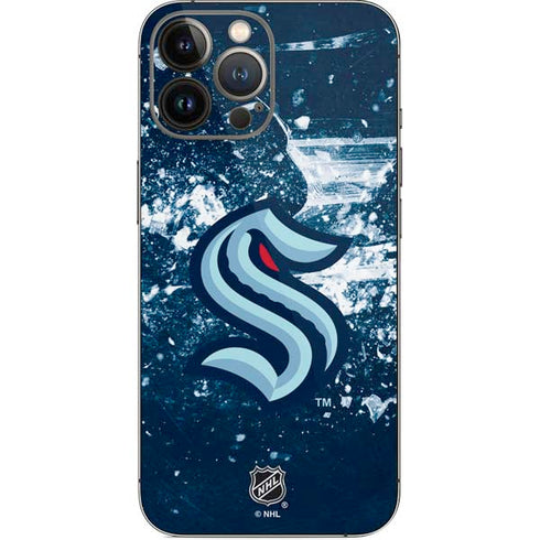 NHL Seattle Kraken Frozen iPhone 15 Pro Max Skin
