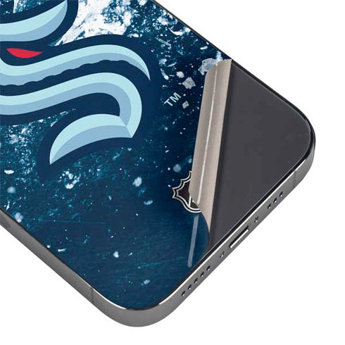 NHL Seattle Kraken Frozen iPhone 15 Pro Max Skin