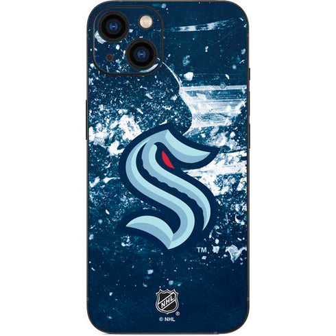 NHL Seattle Kraken Frozen iPhone 15 Skin