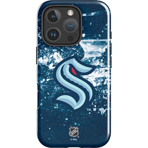 NHL Seattle Kraken Frozen iPhone 16 Pro Impact Case