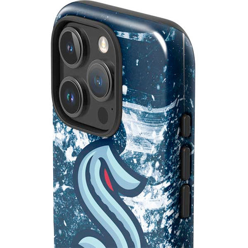NHL Seattle Kraken Frozen iPhone 16 Pro Impact Case