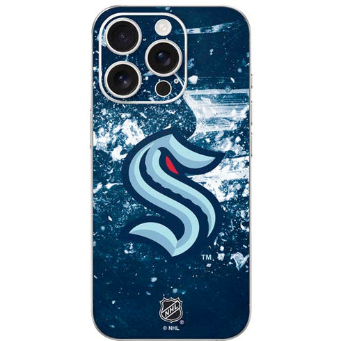 NHL Seattle Kraken Frozen iPhone 16 Pro Skin