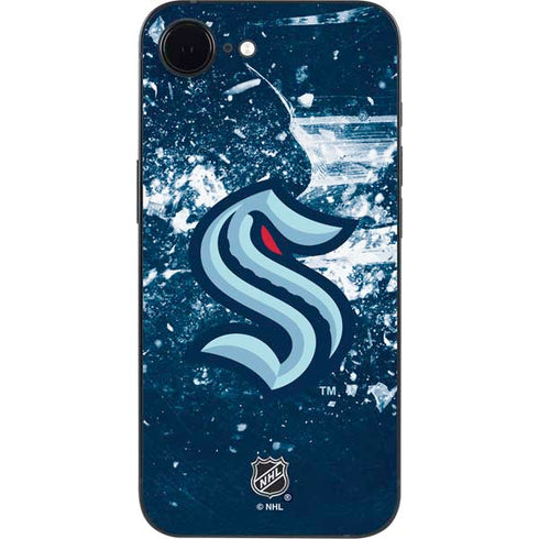 NHL Seattle Kraken Frozen iPhone 16e Skin