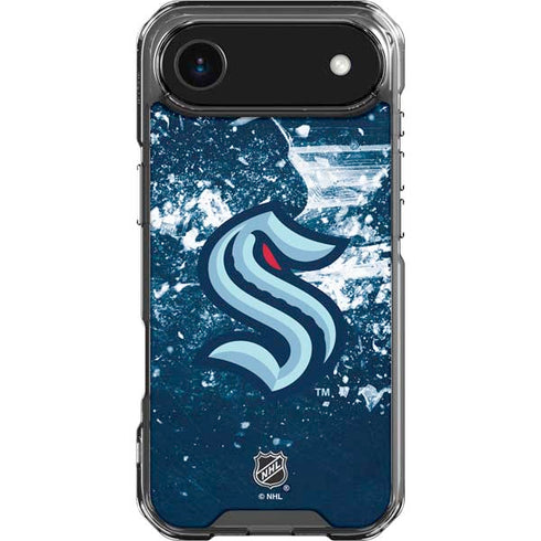 NHL Seattle Kraken Frozen iPhone 17 Air Clear Case
