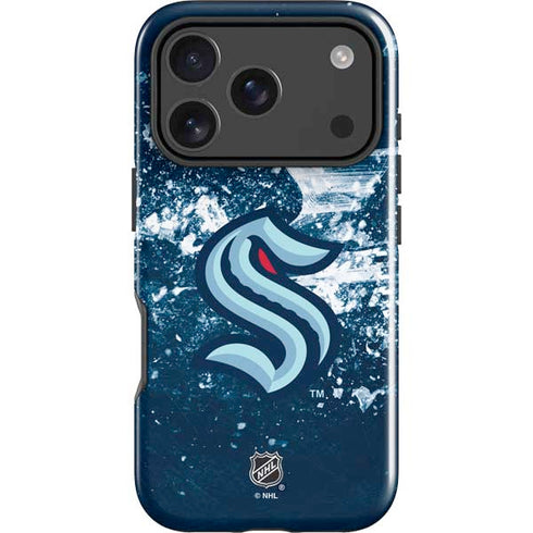 NHL Seattle Kraken Frozen iPhone 17 Pro Impact Case
