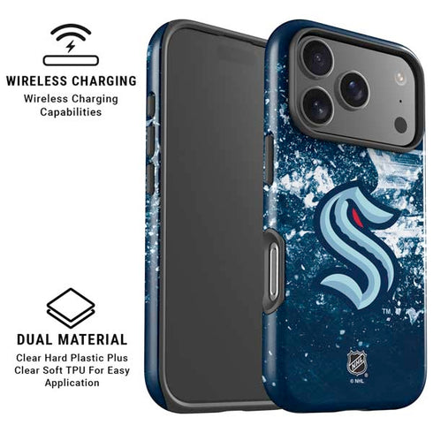 NHL Seattle Kraken Frozen iPhone 17 Pro Magsafe Impact Case