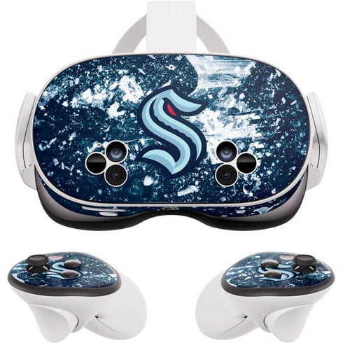 NHL Seattle Kraken Frozen Meta Quest 3S Skin