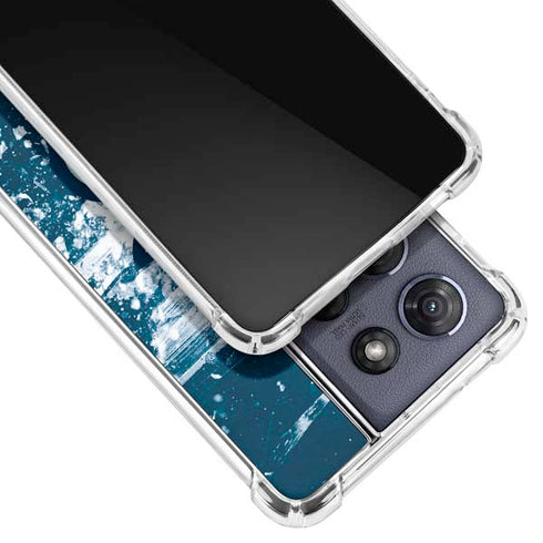 NHL Seattle Kraken Frozen Moto G 5G (2025) Clear Case