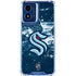 NHL Seattle Kraken Frozen Moto G 5G (2024) Clear Case