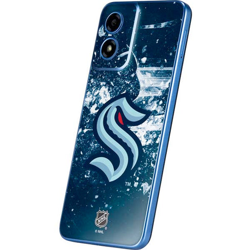NHL Seattle Kraken Frozen Moto G Play 4G (2024) Skin