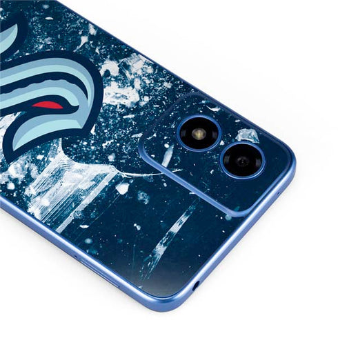 NHL Seattle Kraken Frozen Moto G Play 4G (2024) Skin