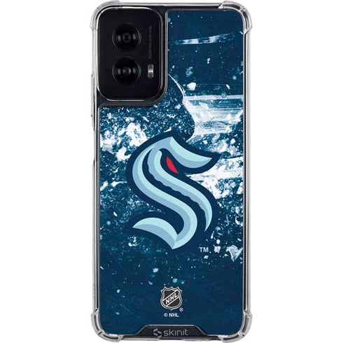 NHL Seattle Kraken Frozen Moto G Power 5G (2024) Clear Case