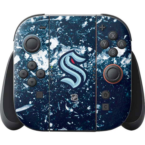 NHL Seattle Kraken Frozen Nintendo Skins
