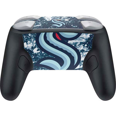 NHL Seattle Kraken Frozen Nintendo Switch 2 (2025) Pro Controller Skin