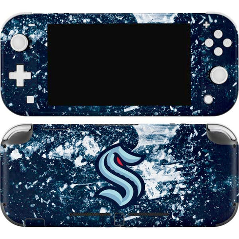 NHL Seattle Kraken Frozen Nintendo Switch Lite Skin