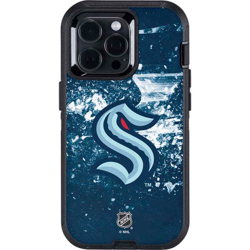 NHL Seattle Kraken Frozen Otterbox Defender iPhone Skin