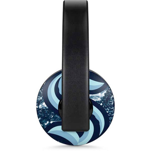 NHL Seattle Kraken Frozen PlayStation 4 Gold Wireless Headset Skin
