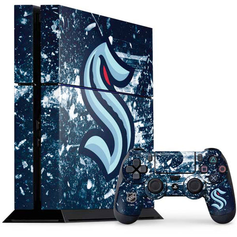 NHL Seattle Kraken Frozen PlayStation PS4 Skins